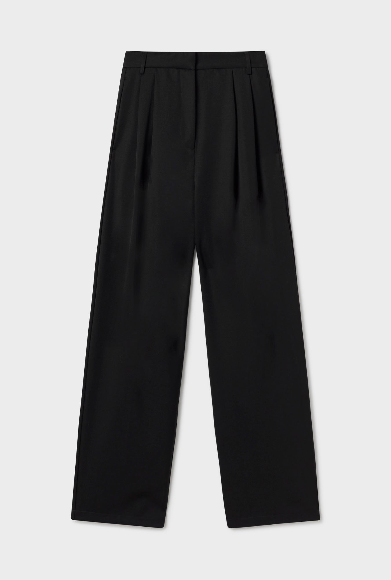 WOOL TROUSER BLACK