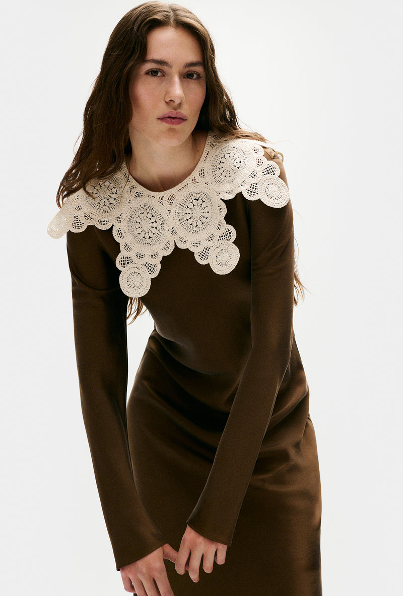 DOILIES COLLAR OFF-WHITE