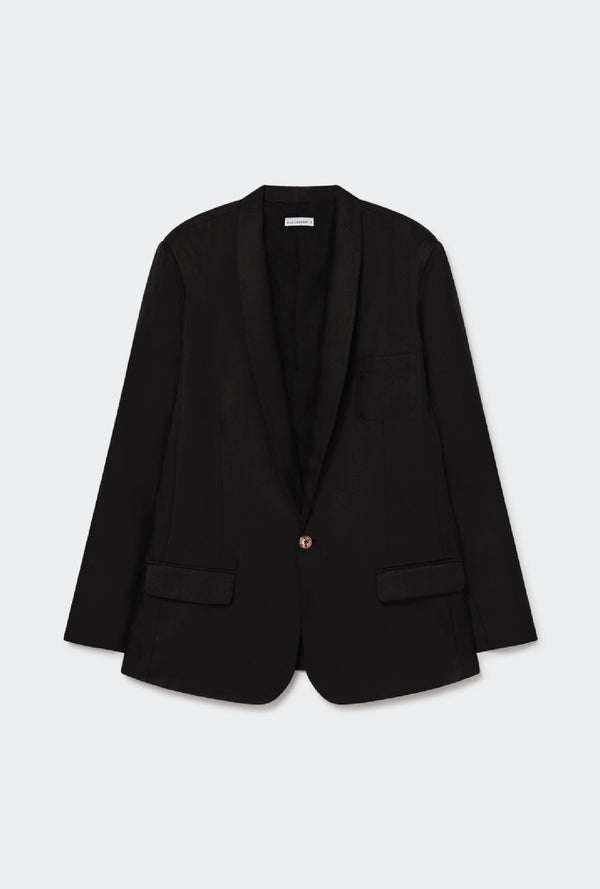 TWILL MIAMI BLAZER BLACK