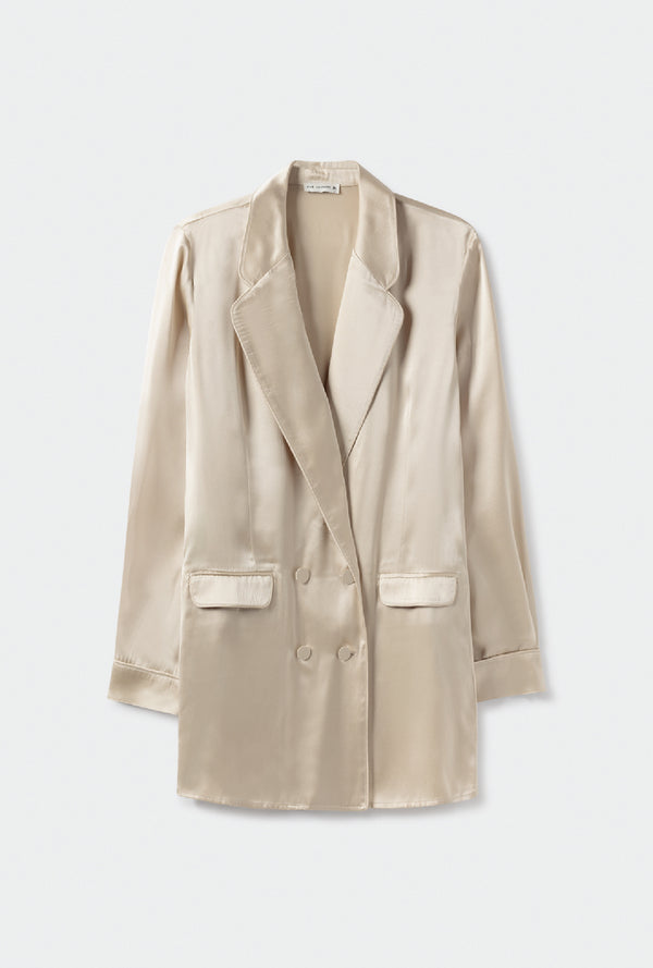 RELAXED BLAZER HAZELNUT